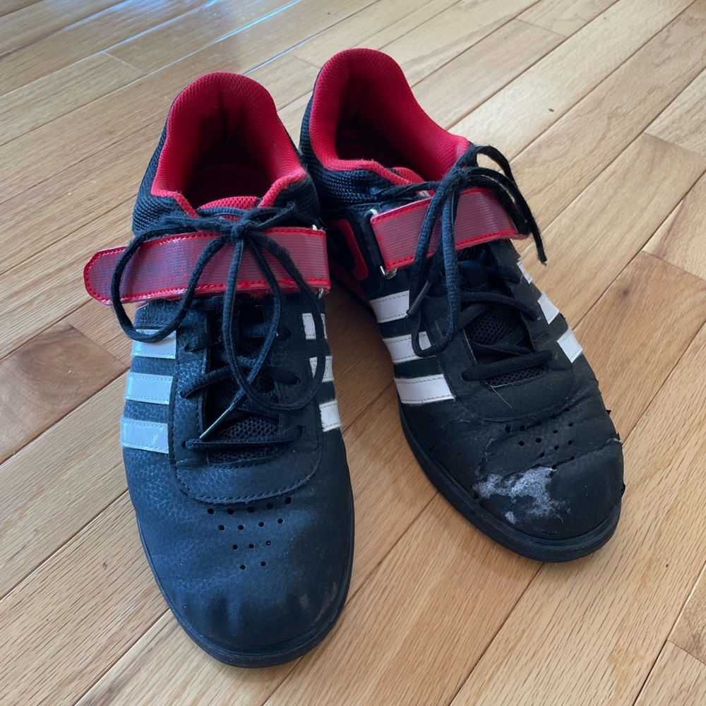 ADIDAS POWERLIFT 5 WEIGHTLIFTING SHOES - Size 9